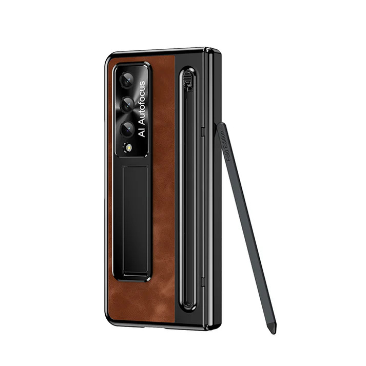 Ultra tenké matné pouzdro na telefon se stojánkem pro Samsung Galaxy Z Fold