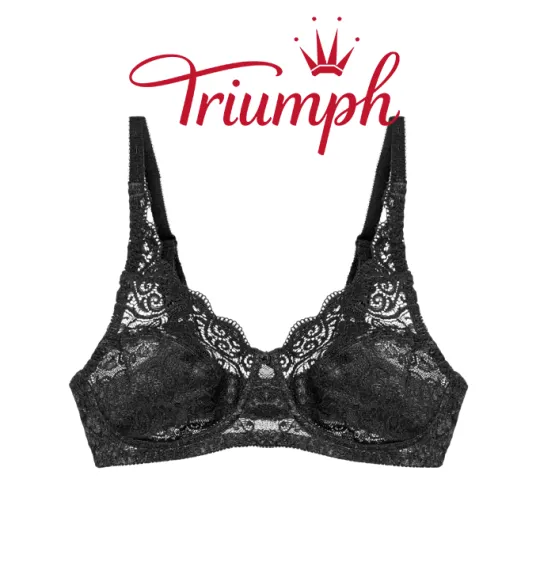 Triumph【3 kusy】Měkká krajková podprsenka