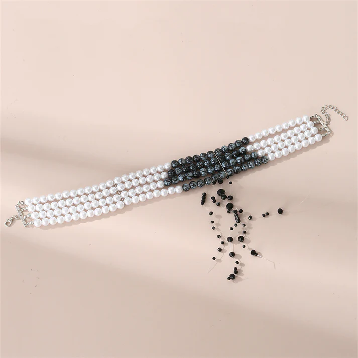 50% SLEVY-All Saints-Bloodthirsty Pearl Necklace