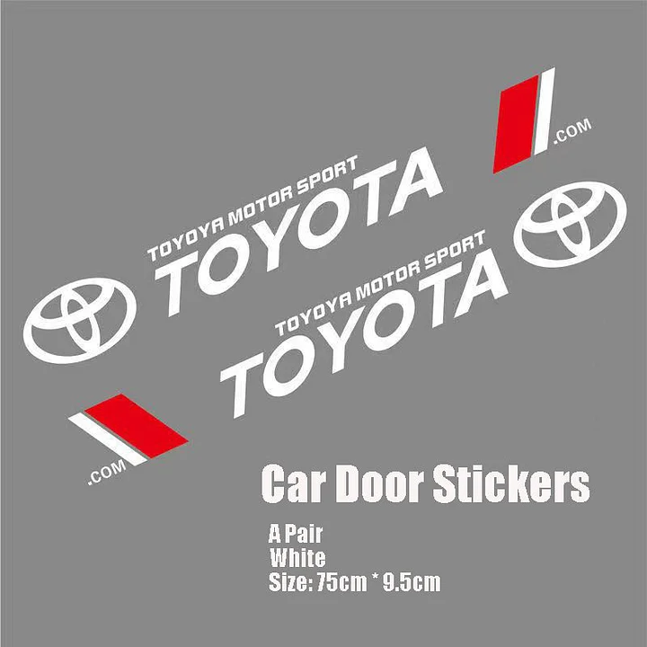 Žhavé nabídky ✨50% sleva ✨ Personalizované polepy aut - 2 ks.