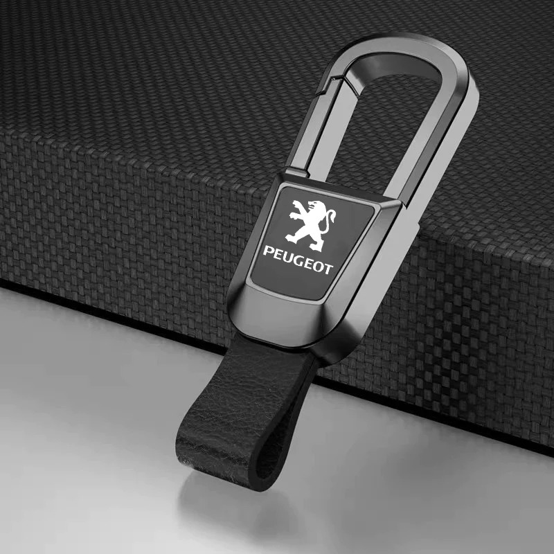 🔥Žhavý výprodej🔥Exkluzivní logo🔥Neztracená kožená klíčenka do auta