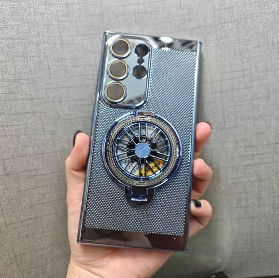 Ultratenký voštinový chladicí držák pro telefon Samsung