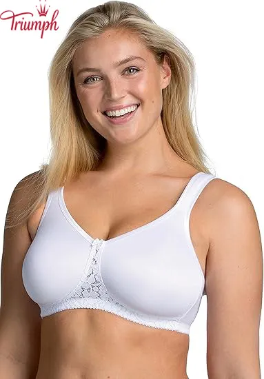 Triumph - (3 ks) Hladká krajková tričková podprsenka, bez kostic