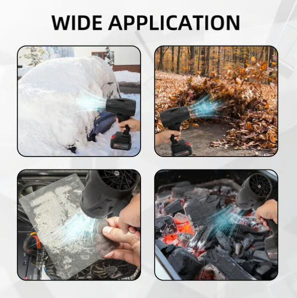 💥Turbo Jet Blower, Akumulátorový Turbo Super Power Air Duster