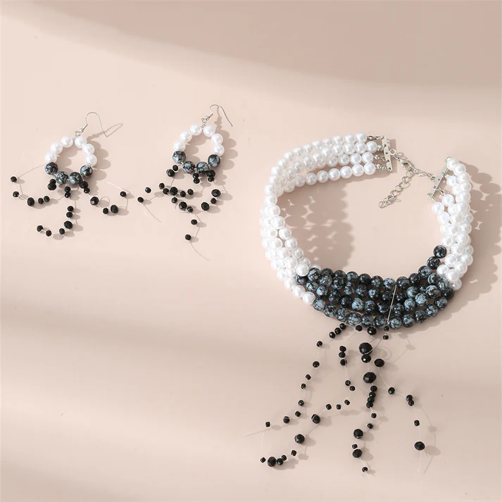 50% SLEVY-All Saints-Bloodthirsty Pearl Necklace