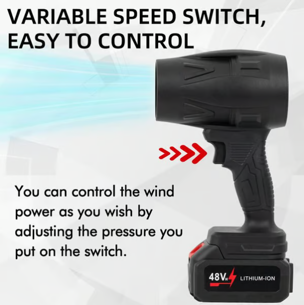 💥Turbo Jet Blower, Akumulátorový Turbo Super Power Air Duster