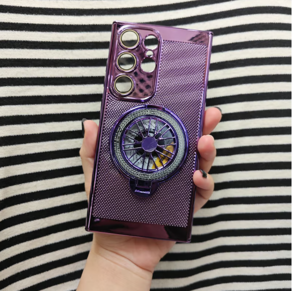 Ultratenký voštinový chladicí držák pro telefon Samsung