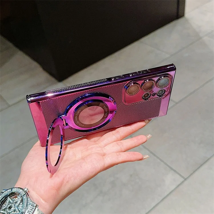 Pouzdro na telefon s magnetickým kroužkem pro řadu Galaxy