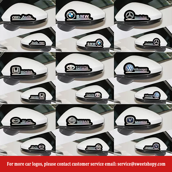 Kreativní personalizované samolepky na auto🎉10 ks🎉