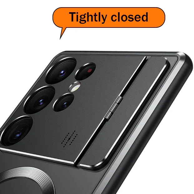 Pro Samsung S21/S22/S23 Ultra magnetické skládací skládací konzole Aromaterapeutické pouzdro na telefon