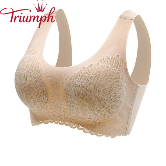 Triumph - 3 kusy 💥 Sportovní podprsenka Latex Style [M-4XL]