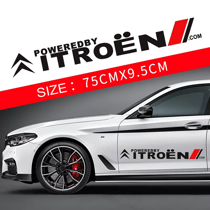 Žhavé nabídky ✨50% sleva ✨ Personalizované polepy aut - 2 ks.