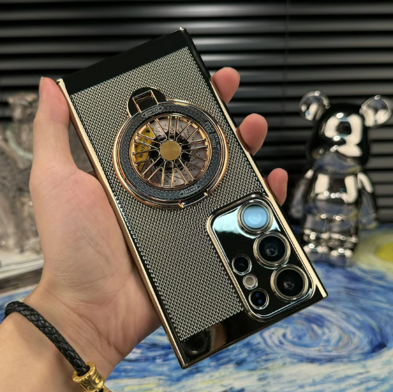 Ultratenký voštinový chladicí držák pro telefon Samsung