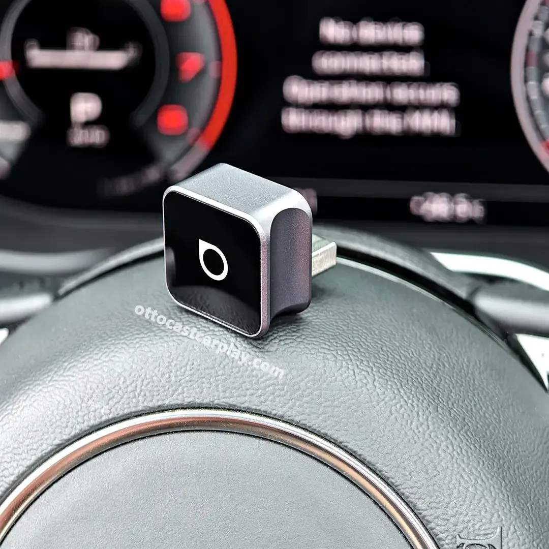 Ασύρματος προσαρμογέας Ottocast Mini 3.0 Ultra Cube για Android Auto CarPlay