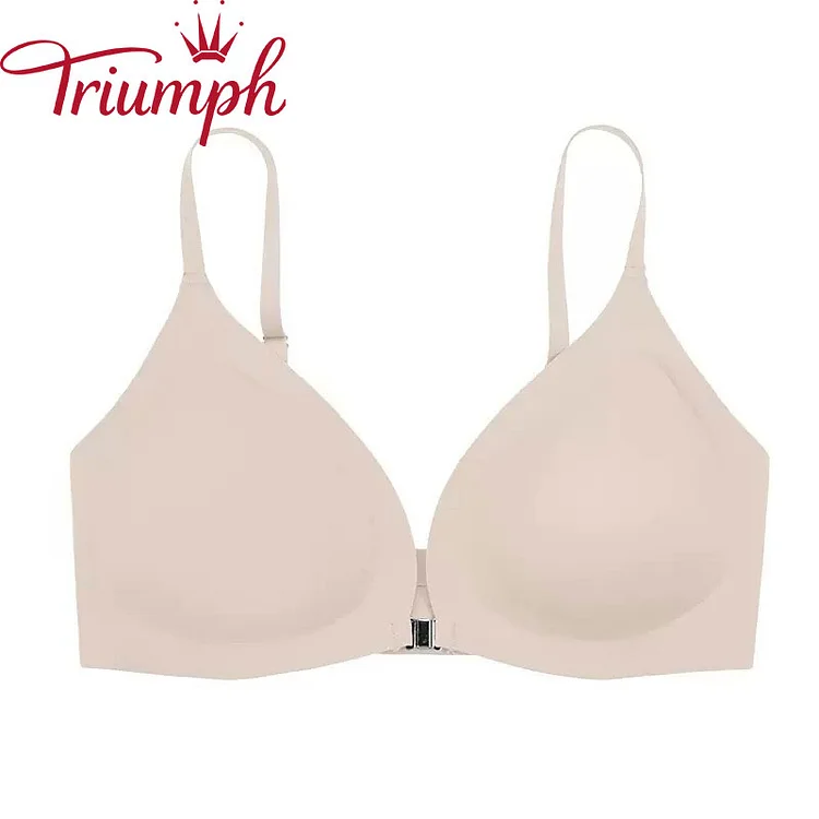 Triumph-Ledová hedvábná bezešvá podprsenka bez ocelového kroužku[75A-110E]