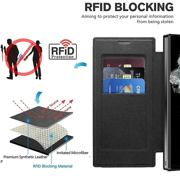 Pouzdro na mobilní telefon Samsung 📱2024 s novou texturou kůže