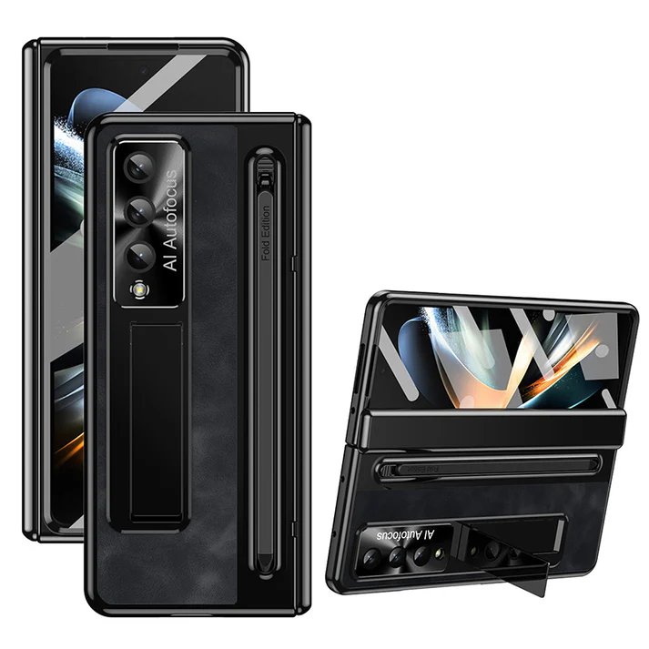 Ultra tenké matné pouzdro na telefon se stojánkem pro Samsung Galaxy Z Fold