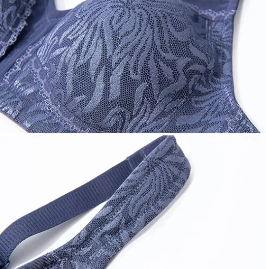 Triumph - Sada 3 Dámské Full Coverage Plus Size Pohodlná zatahovací podprsenka bez drátěnky, nevycpaná