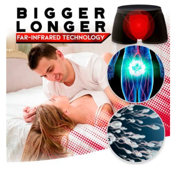 【3 kusy 799Kč】 Pánské masážní prádlo s technologií negativních iontů, černé