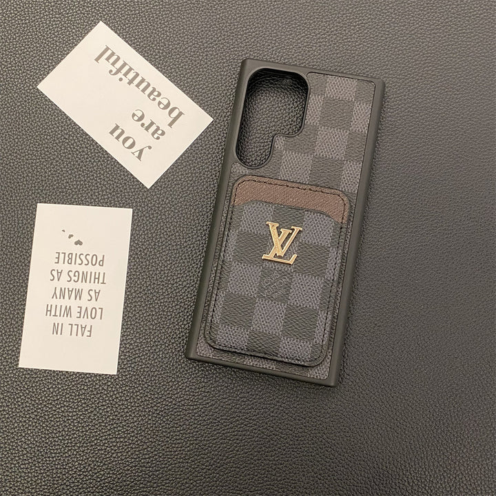SAMSUNG GALAXY PETITE MALLE POUZDRO NA TELEFON DRŽÁK KARTY MONOGRAM CANVAS