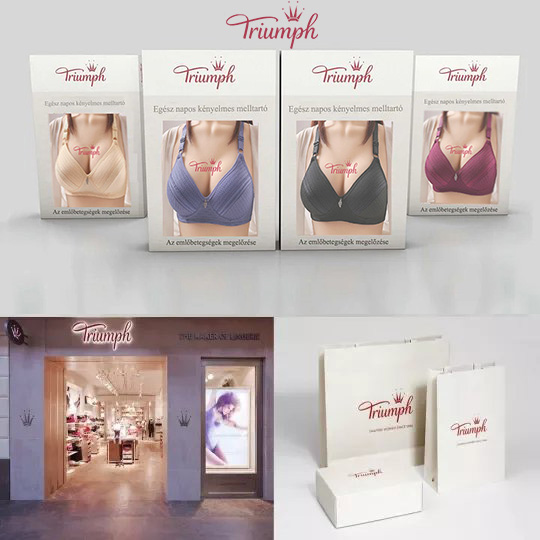Triumph -(3 kusy) Sexy podprsenka absorbující pot