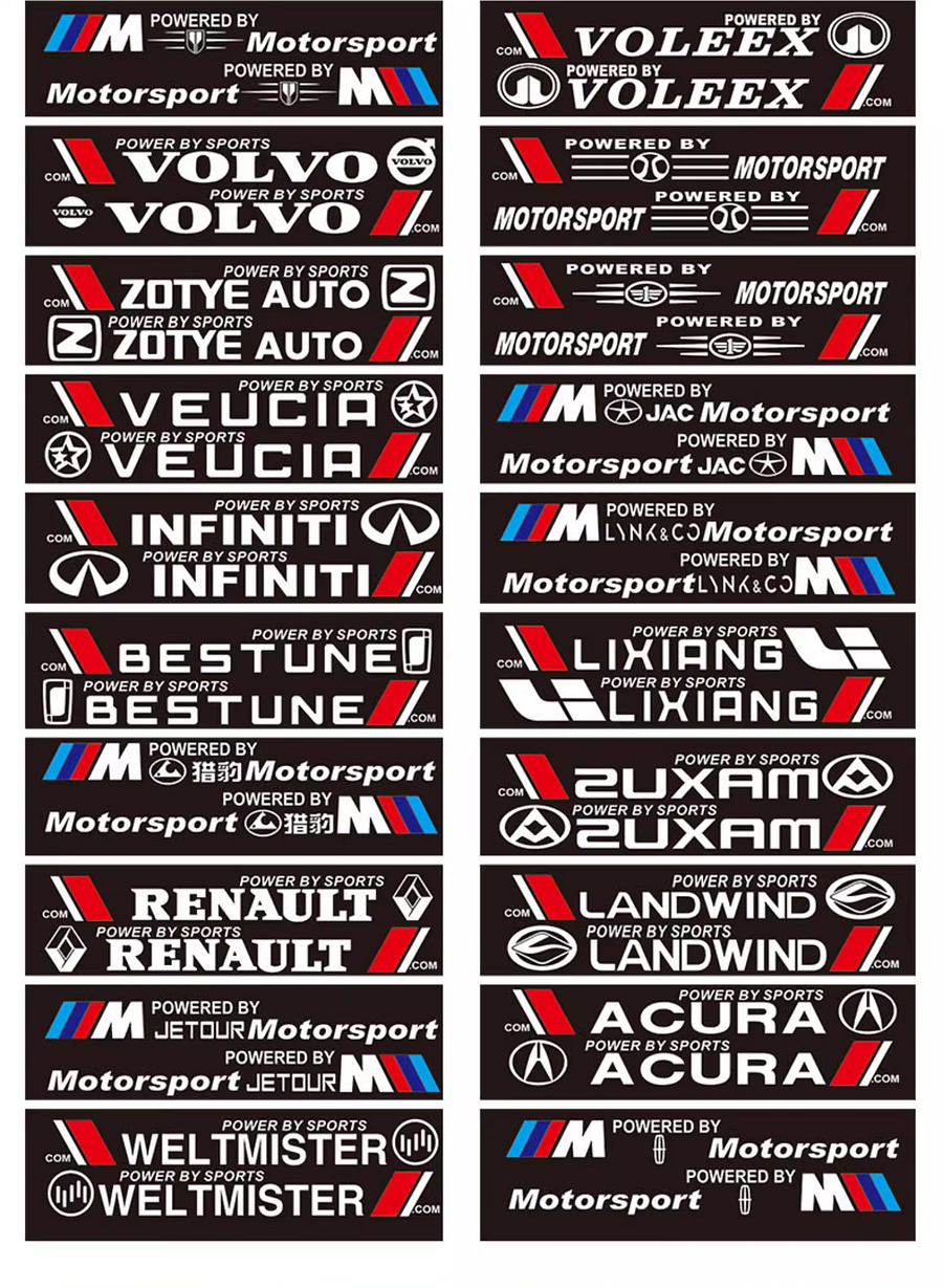 Žhavé nabídky ✨50% sleva ✨ Personalizované polepy aut - 2 ks.