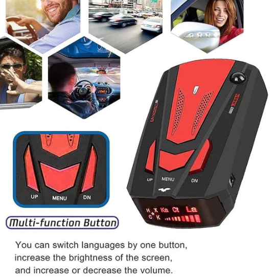 Průtokový senzor Lidar pro včasné varování vozidla