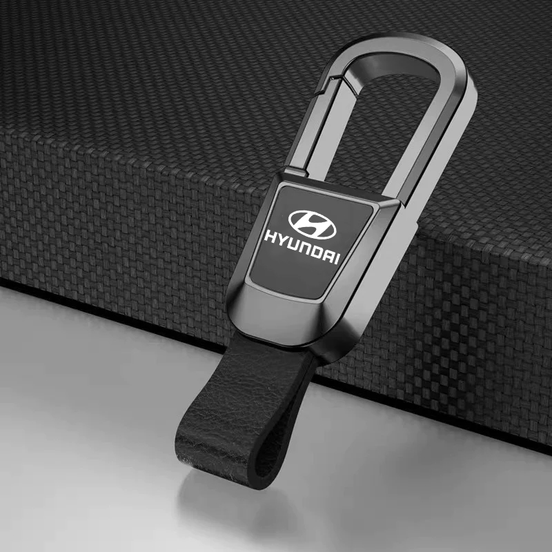 🔥Žhavý výprodej🔥Exkluzivní logo🔥Neztracená kožená klíčenka do auta