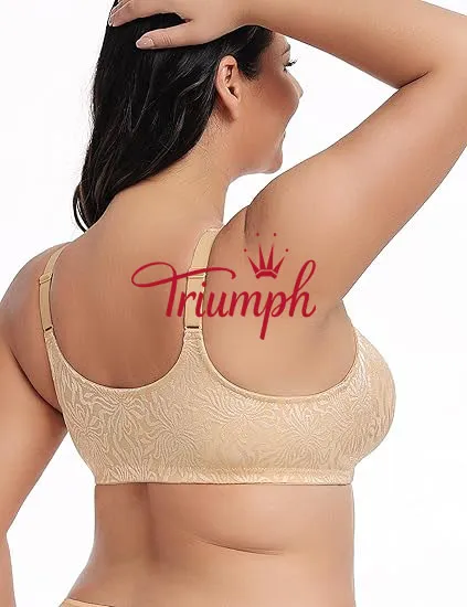 Triumph -Balení po 3🔥 Dámská celoplošná bezdrátová podprsenka bez podšívky