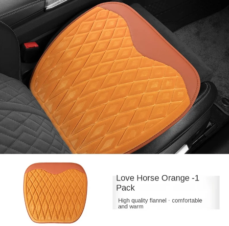 Kožené plyšové podsedáky na autosedačky zimní krátké plyšové podsedáky