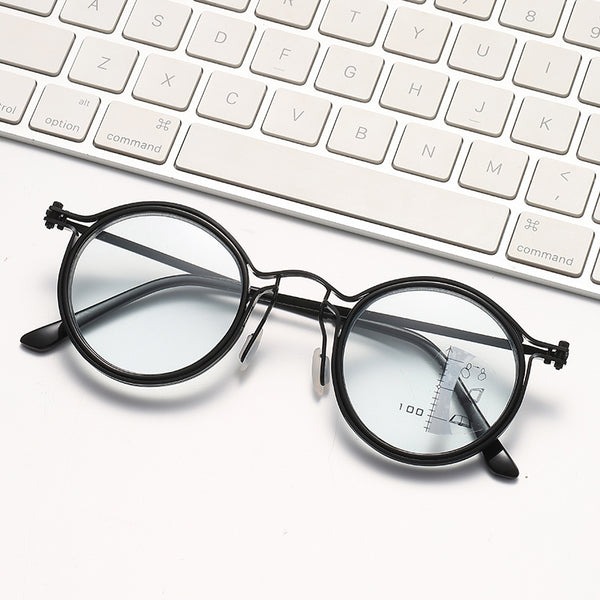 Ultralehké multifokální fotochromatické brýle na čtení, které blokují modré světlo