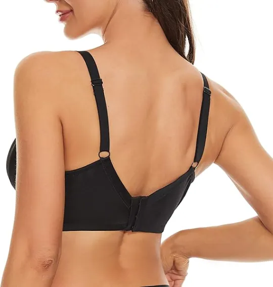 Triumph -3 kusy  🔥Dámská květinová krajková podprsenka, každodenní plná podprsenka