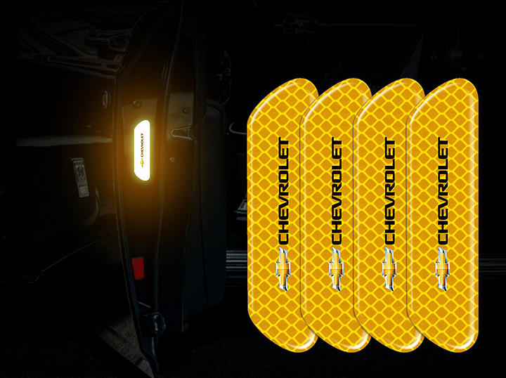 ✨Naklejka ostrzegawcza odblaskowa na drzwi samochodu wysokiej jakości✨12 szt.✨