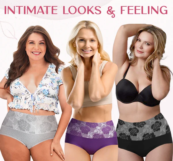 Kalhotky s vysokým pasem Tummy Control odolné proti úniku