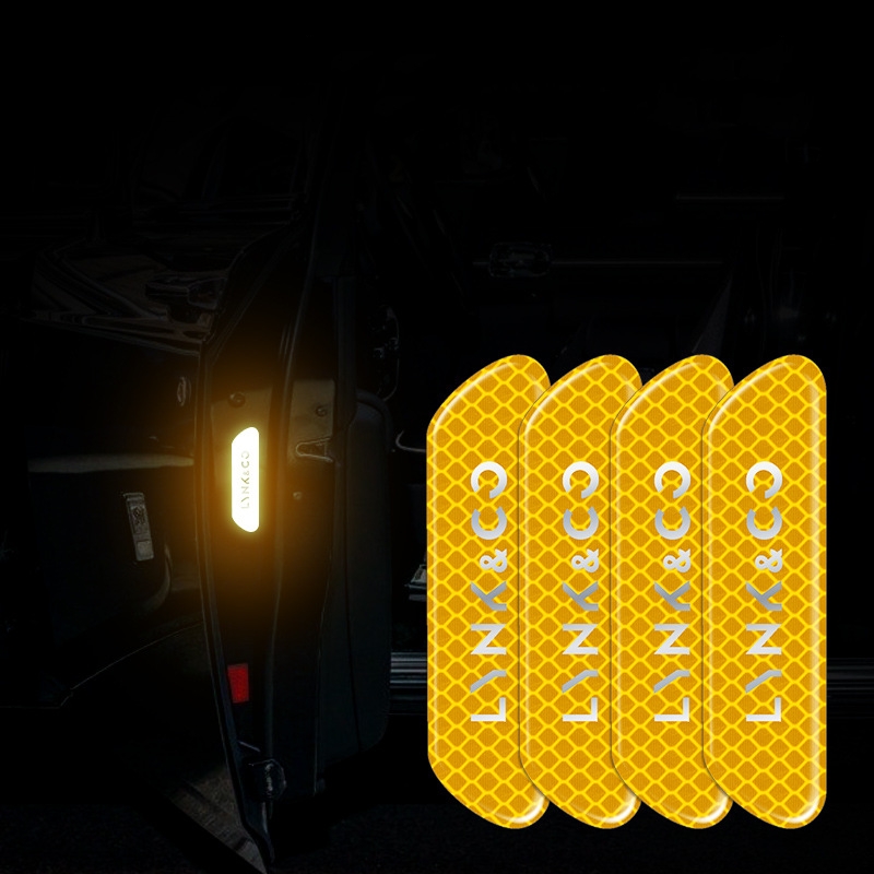 ✨Naklejka ostrzegawcza odblaskowa na drzwi samochodu wysokiej jakości✨12 szt.✨