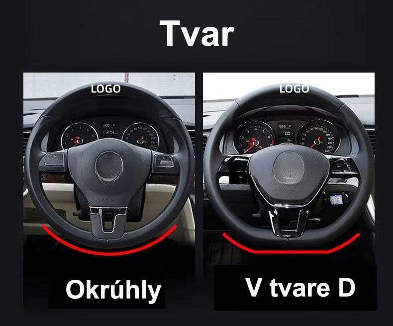 Poťah na volant z uhlíkových vlákien z semišu