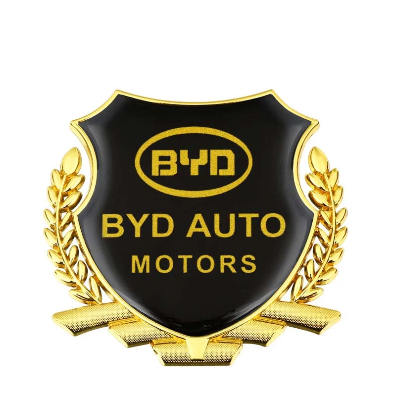 (2 kusy) 3D kovová nálepka na auto