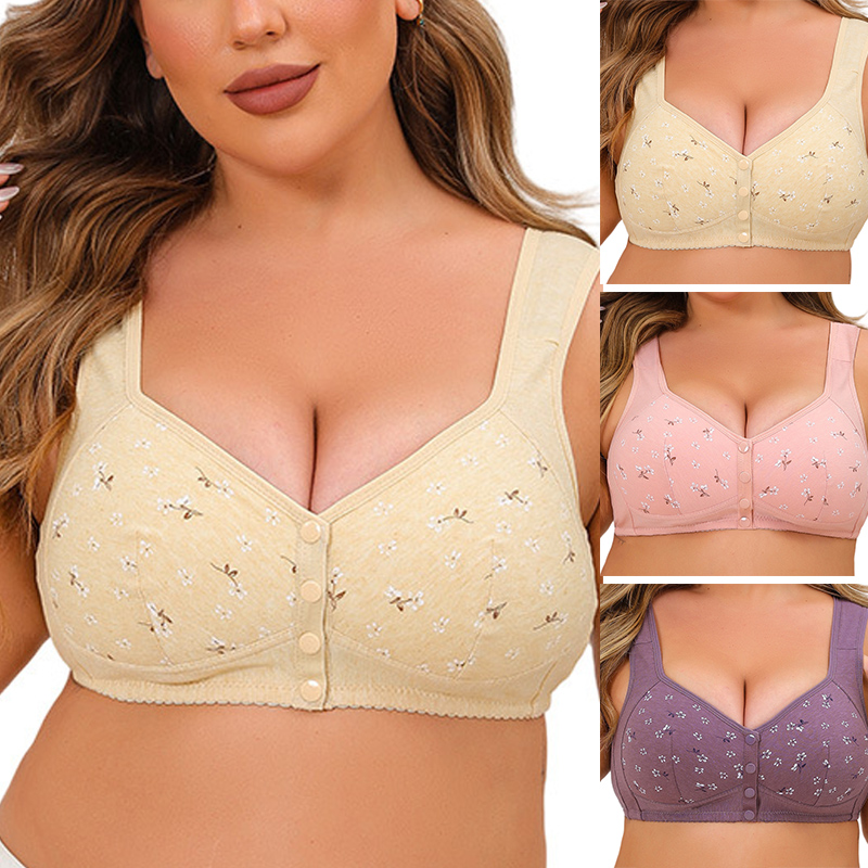 (3 kusy = €39) 🔥Podprsenka so zapínaním vpredu【80B-120E】