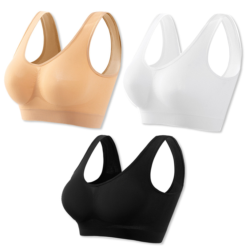 (3 kusy = €39) Vysokokvalitná a pohodlná športová podprsenka