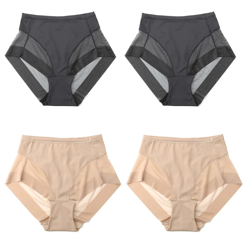 (4 kusy) 🔥 Nepriepustný dizajn – Elastická, pohodlná, priedušná a antibakteriálna dámska spodná bielizeň