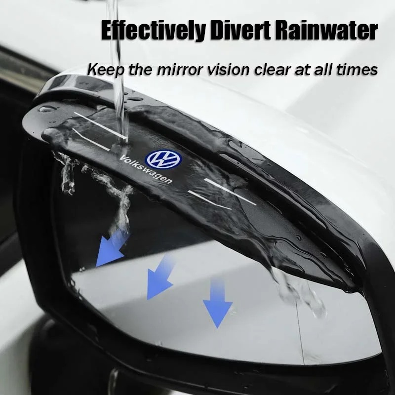 (2 kusy) 🔥 Ochranný kryt spätného zrkadla pred dažďom a snehom