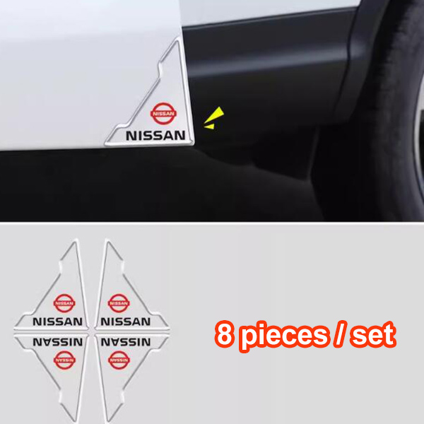 (8 kusy/1 sada) Nálepka proti kolízii na rohové dvere auta