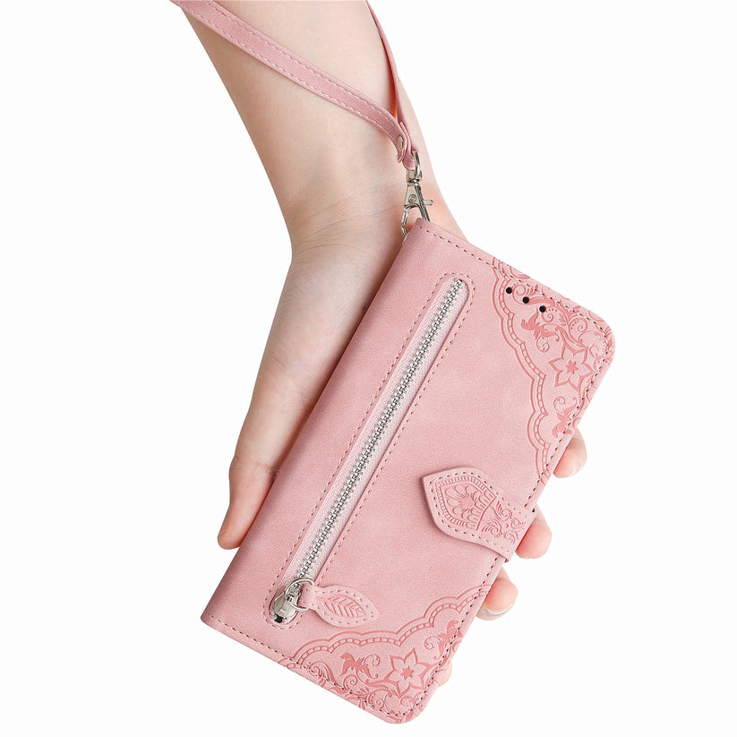 Samsung mobiliojo telefono apsauginis dėklas + piniginė + mobiliojo telefono laikiklis