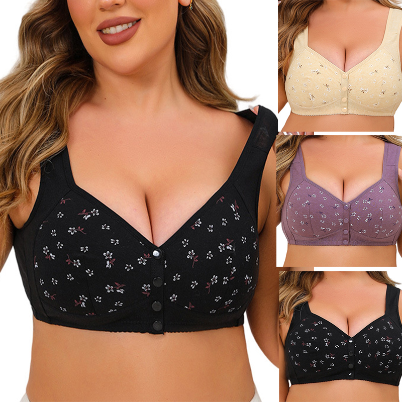 (3 kusy = €39) 🔥Podprsenka so zapínaním vpredu【80B-120E】