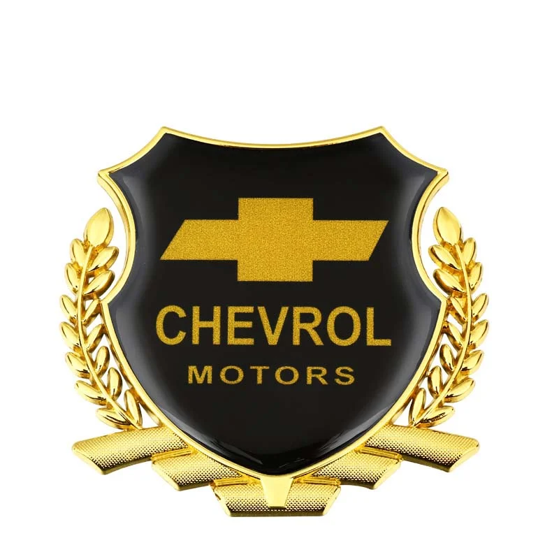 (2 kusy) 3D kovová nálepka na auto