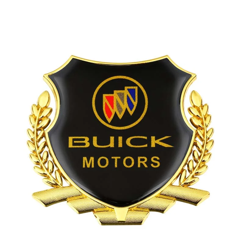 (2 kusy) 3D kovová nálepka na auto