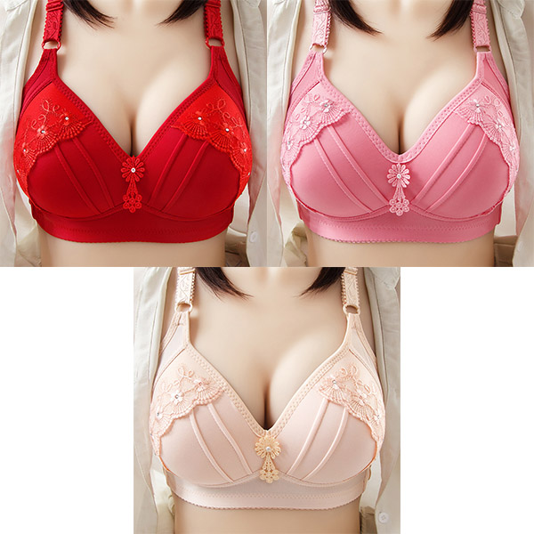 (3 kusy = 39€ ) Elegantná a pohodlná podprsenka - bez drôtikov