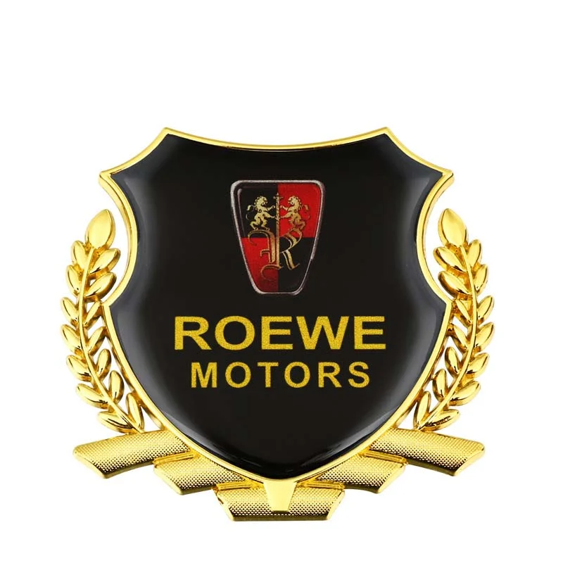 (2 kusy) 3D kovová nálepka na auto