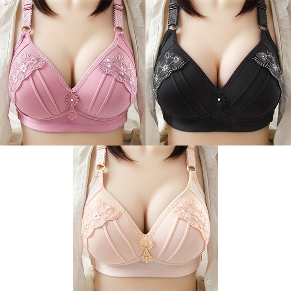 (3 kusy = 39€ ) Elegantná a pohodlná podprsenka - bez drôtikov