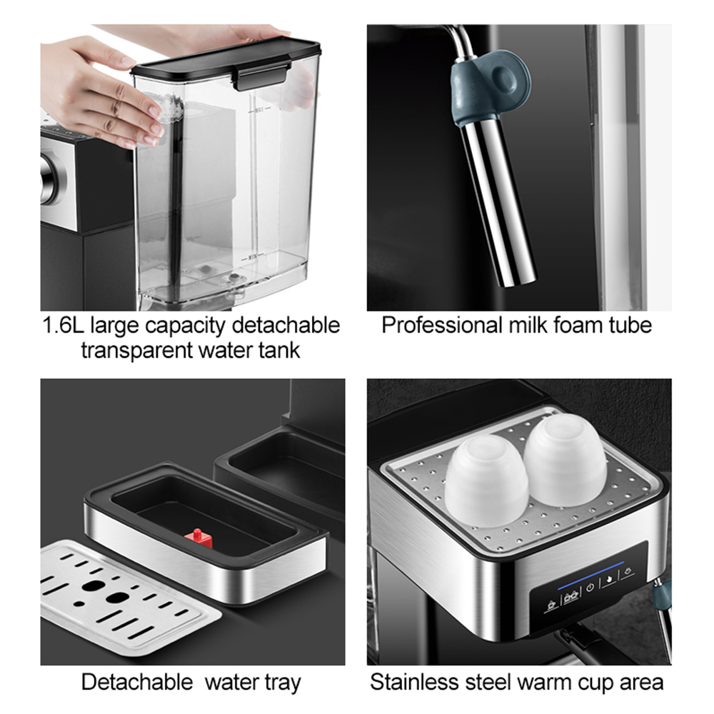 Italiensk halvautomatisk kaffemaskin